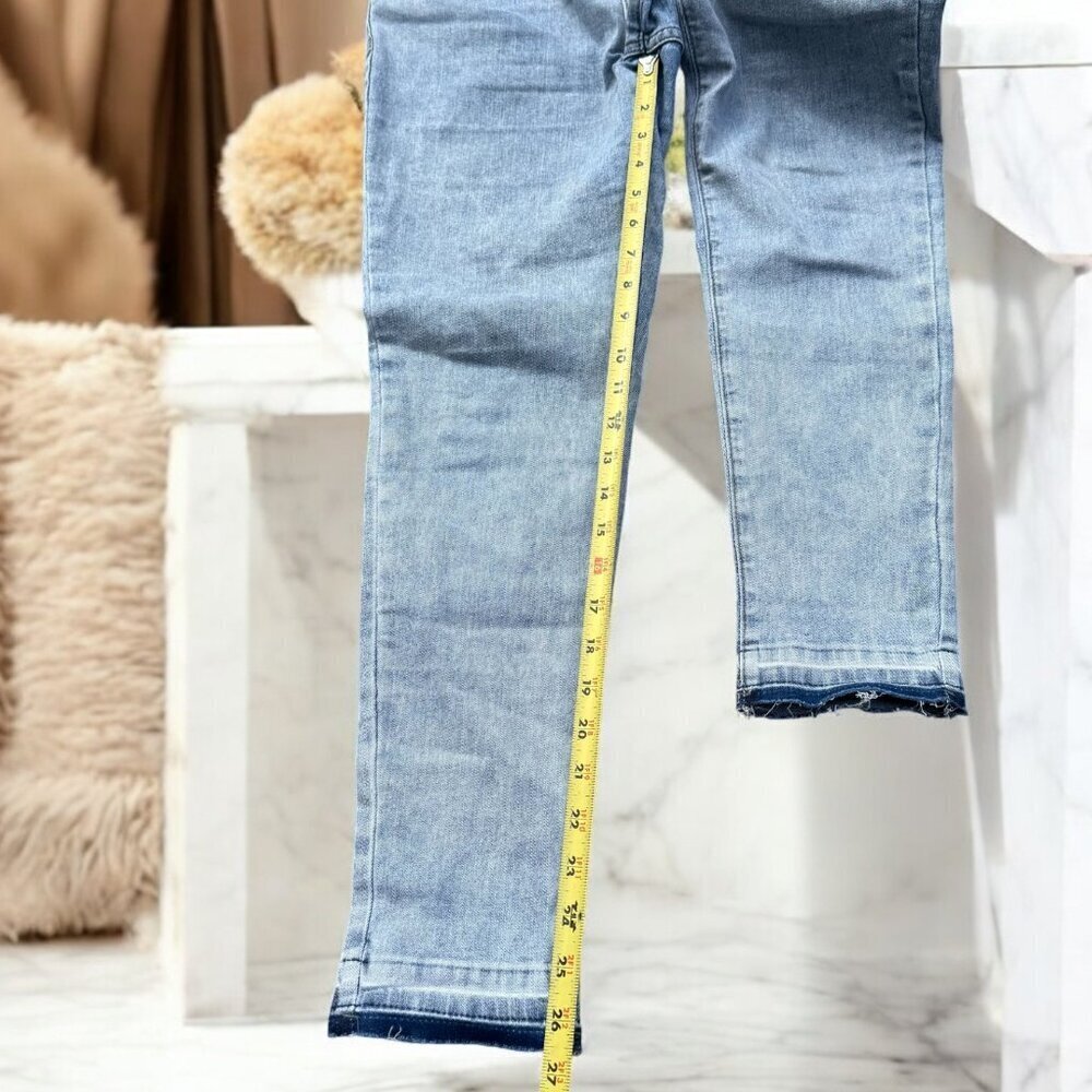 Women's Maternity Jeans Size Small Over Belly Skinny Stretchy Denim Pants Comfy - Picture 7 of 14